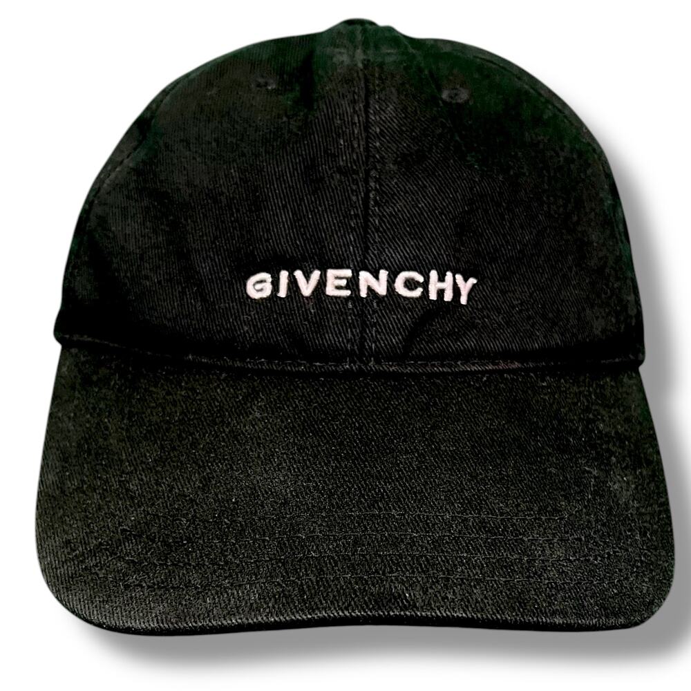 Givenchy Black Logo Strapback Cap - image 3